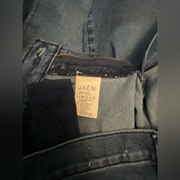 NWT JAEN High-rise Mom Jeans Sky Blue Size 27 - Picture 12 of 15